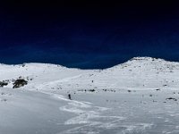 30 Spuren im Schnee : Winterleitenhütte