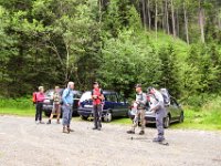 001 - Abmarsch im Huettengraben auf 1300 m