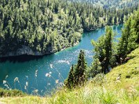 026 - Tiefblick zum Vorderen Lahngangsee (1494 m)