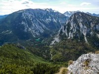 070 - noch ein schoener Blick zum Gruenen See mit Trechtling im Hintergrund und rechts die Pripitz