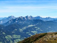 025 - von links, Gosser Buchstein 2224 m - Riffel 2106 m - Admonter Kaibling 2196 m - Sparafeld 2247 m - Admonter Reichenstein 2251 m