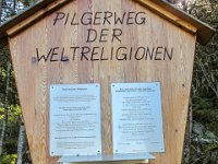 069 - diesen Pilgerweg der Weltreligionen gabs beim Abstieg