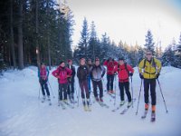 01 Noch im Schatten : Amundsenhöhe, Schitour