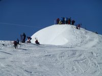 10 Hochbetrieb am Gipfel