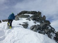29 Leichte Kletterei zum Granatspitzgipfel