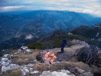 09 Blick in die Breitenau : Hochlantsch, Osterfeuer