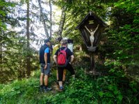 050 - kurze Rast beim Petek Kreuz