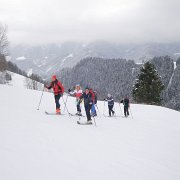 005 mit Schi : Faschingswanderung, Hochschlag, Hofbauerhütte