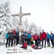 043 Ebenschlag : Faschingswanderung, Hochschlag, Hofbauerhütte