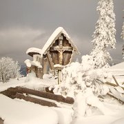 048 Marterl : Faschingswanderung, Hochschlag, Hofbauerhütte