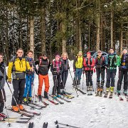 01 Abmarsch im Klammgraben : Ebenschlag, Schitour