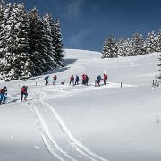 22 Wiederaufstieg : Ebenschlag, Schitour