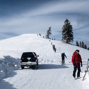 23 Viel los : Ebenschlag, Schitour