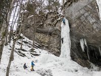 03 Kleiner Wasserfall : Alice, Eisfall, Eisklettertag
