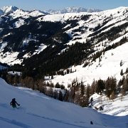 050 zweite Abfahrt zu unserer Huette, diesmal in der Rinne