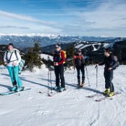 017 Maedel und Buben : Lärchkogel, Schitour