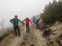 008 am hoechsten Punkt im Nebel, Pribitztoerl 1570 m