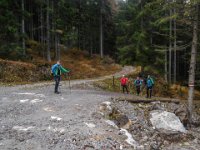 020 die Runde ist komplett, nun geht es ueber die Forststrasse zureuck zum Jassing Parkplatz